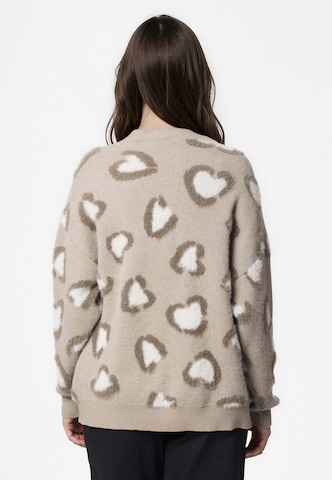 Kleinigkeit Knit cardigan 'Wild Love' in Beige