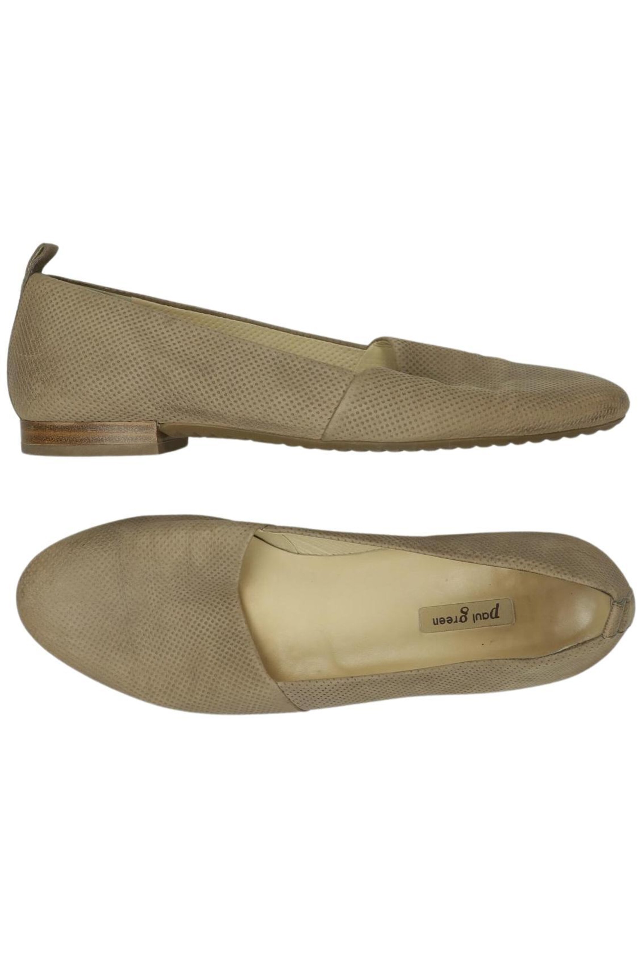 Paul Green Flats & Loafers in 39 in Beige: front