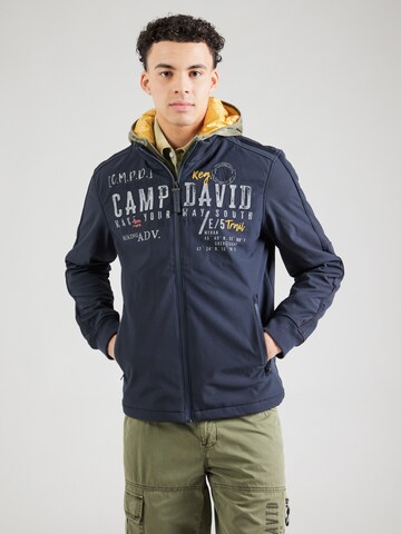 CAMP DAVID - Chaqueta de entretiempo en azul: frente