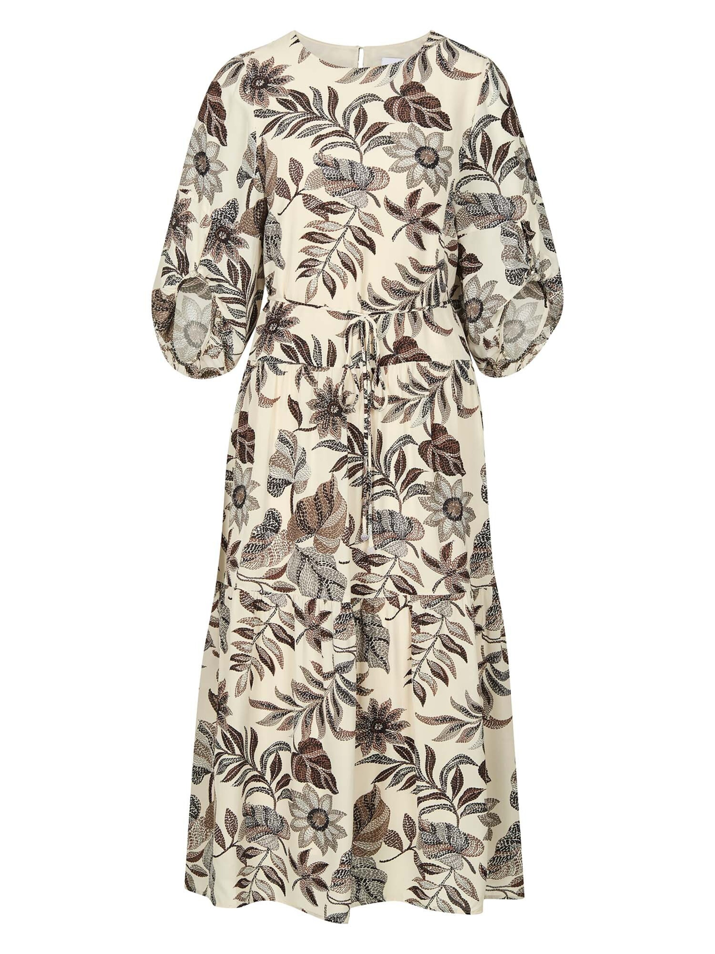 MADELEINE Kleid in Weiß: Vorderseite