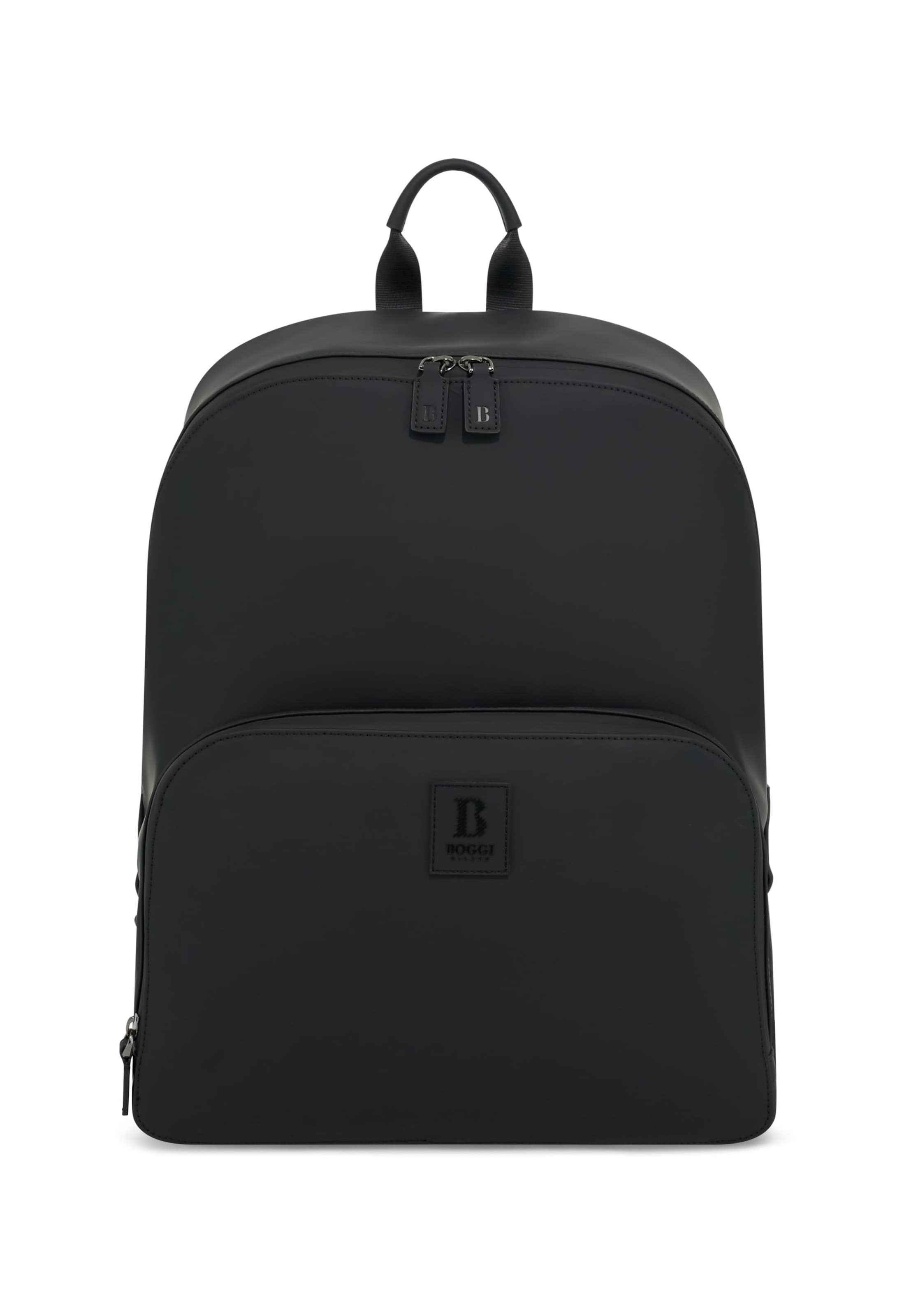 Boggi Milano Backpack in Black: front