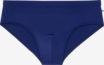 HOM Swim Trunks 'Sea Life' in Blue: front