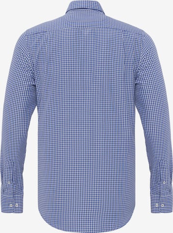 DENIM CULTURE Regular fit Overhemd ' LUIZ ' in Blauw