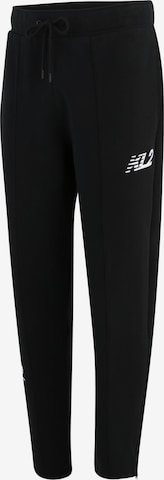 new balance Regular Broek 'Kawhis Klawset Pintuck Pant' in Zwart: voorkant