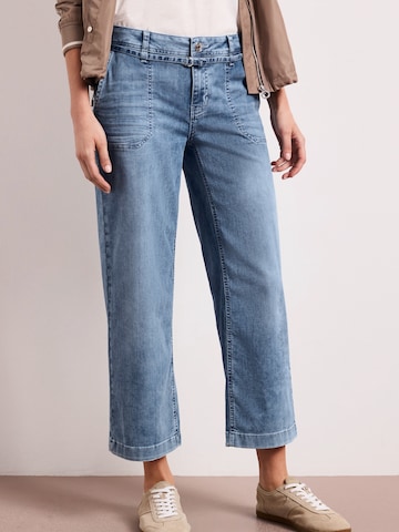 Wide Leg Jean 'Emee' STREET ONE en bleu : devant