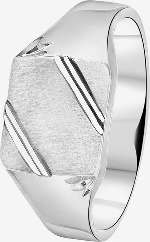 Lucardi Ring in Silver: front