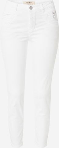 MOS MOSH Liibuv Püksid, värv valge: eest vaates