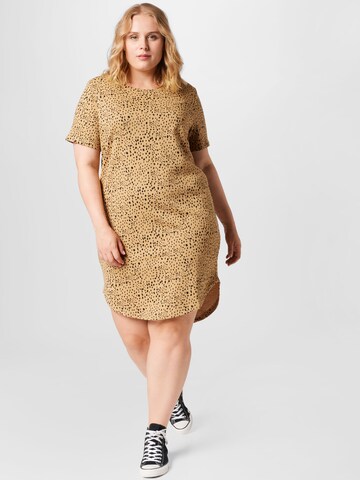 ONLY Carmakoma Dress 'KAYLEE' in Beige: front