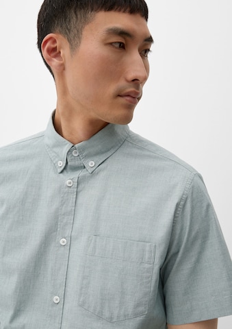 s.Oliver Slim fit Button Up Shirt in Green