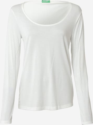 UNITED COLORS OF BENETTON Koszulka w kolorze biały: przód