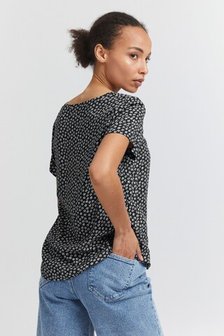ICHI - Camisa 'VERA' em preto