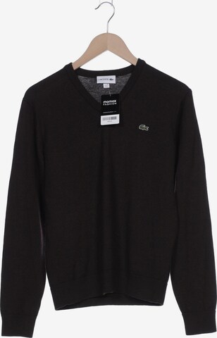 LACOSTE Sweater & Cardigan in S in Brown: front