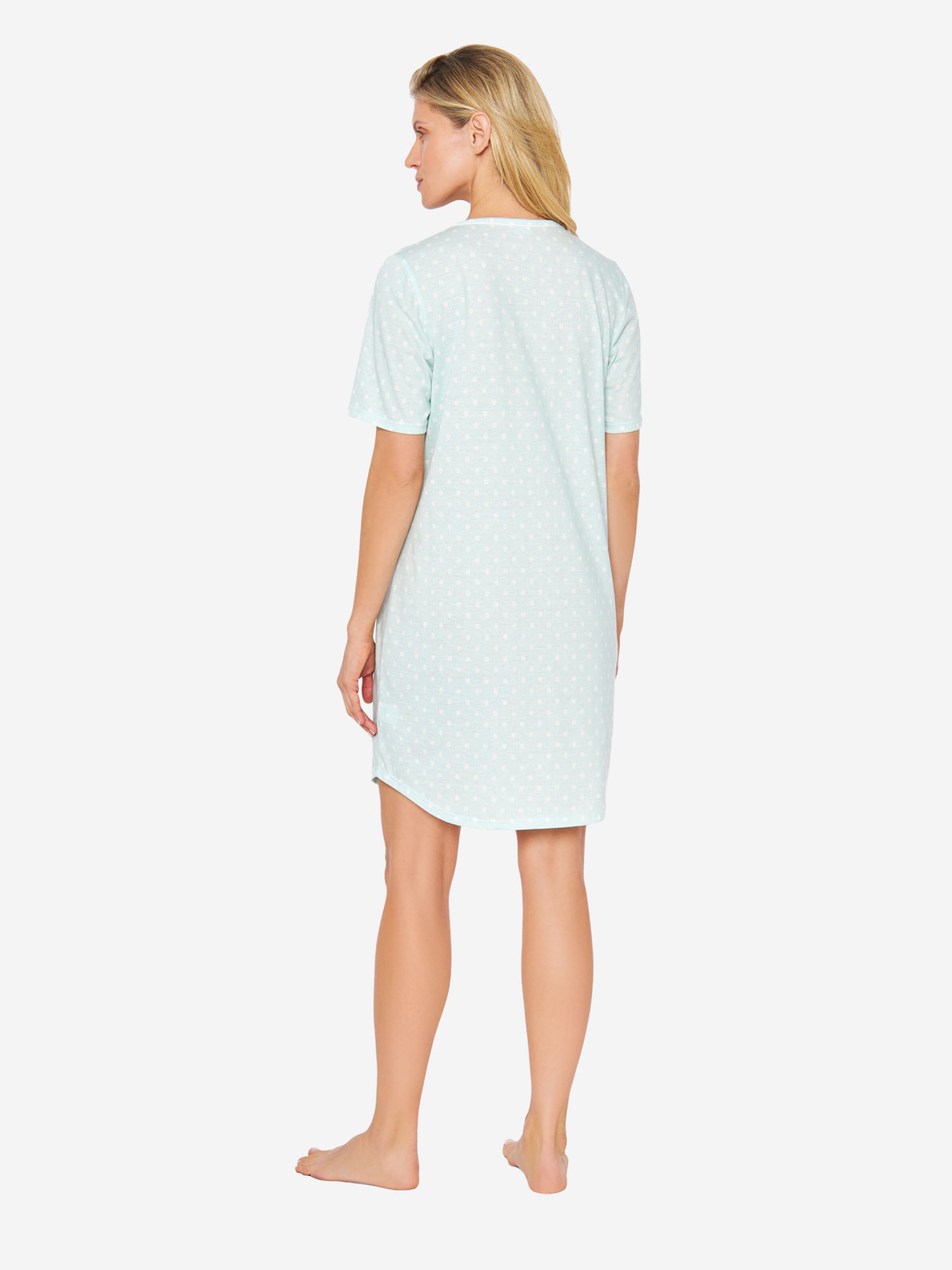 Rösch Nachthemd ' Mustermix ' in Grün