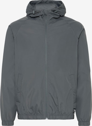 !Solid Between-season jacket 'Franno' in Grey: front