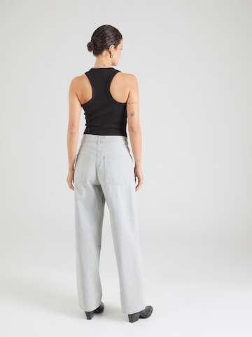Wide leg Jeans de la TOPSHOP pe albastru