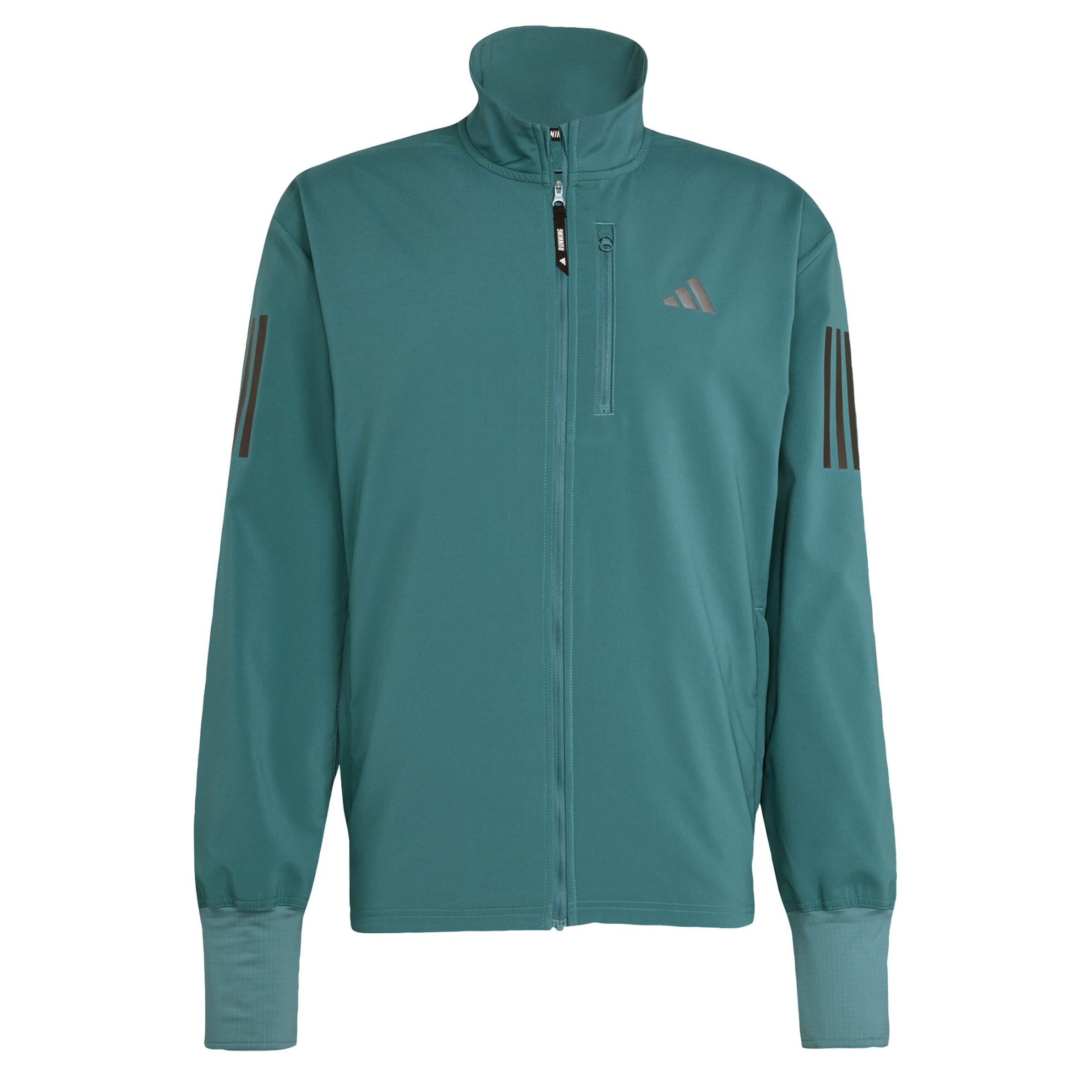 ADIDAS PERFORMANCE - Chaqueta de chándal 'Own The Run' en verde: frente