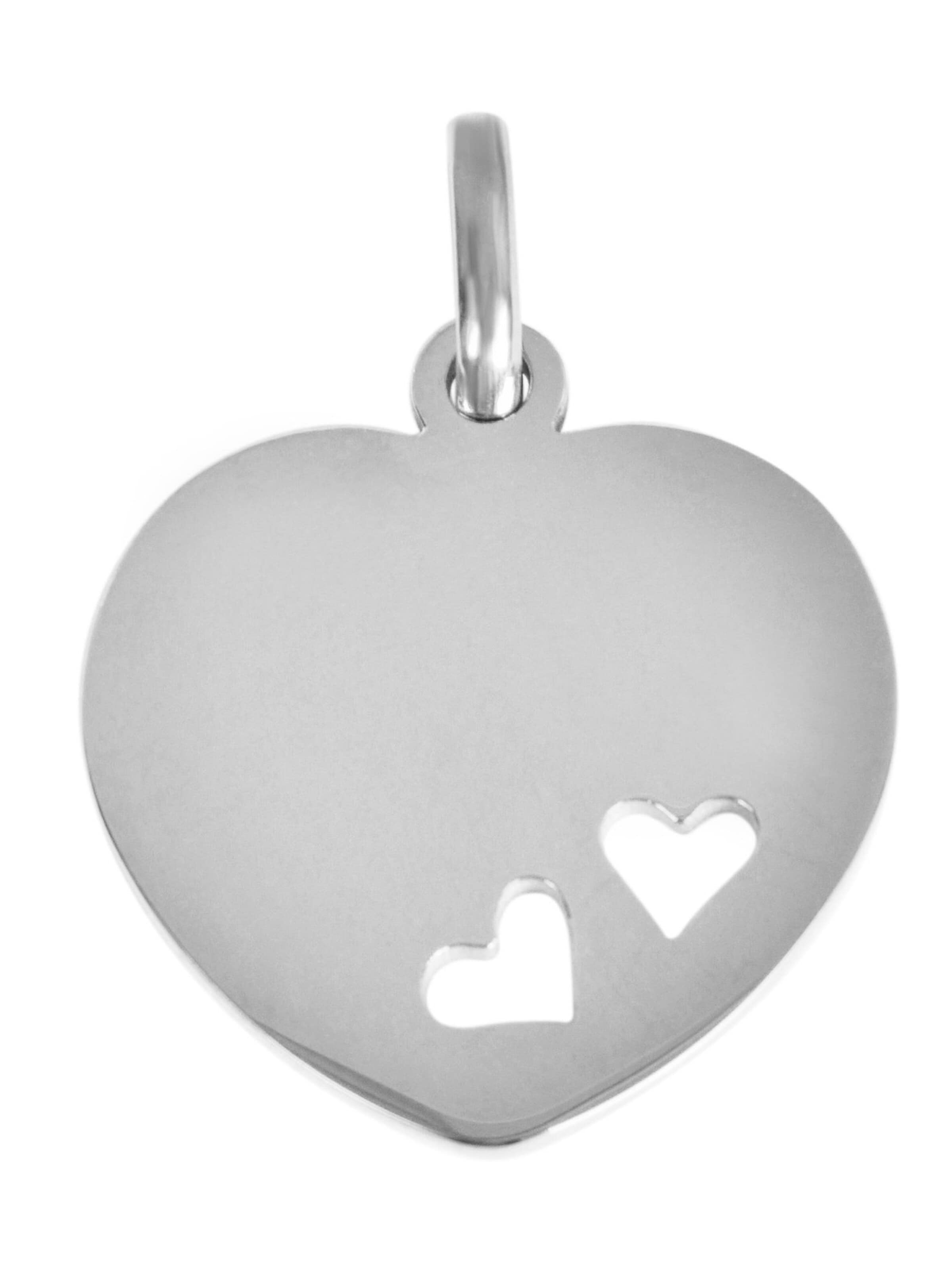 Akzent Pendant 'Lovely, langlebig' in Silver