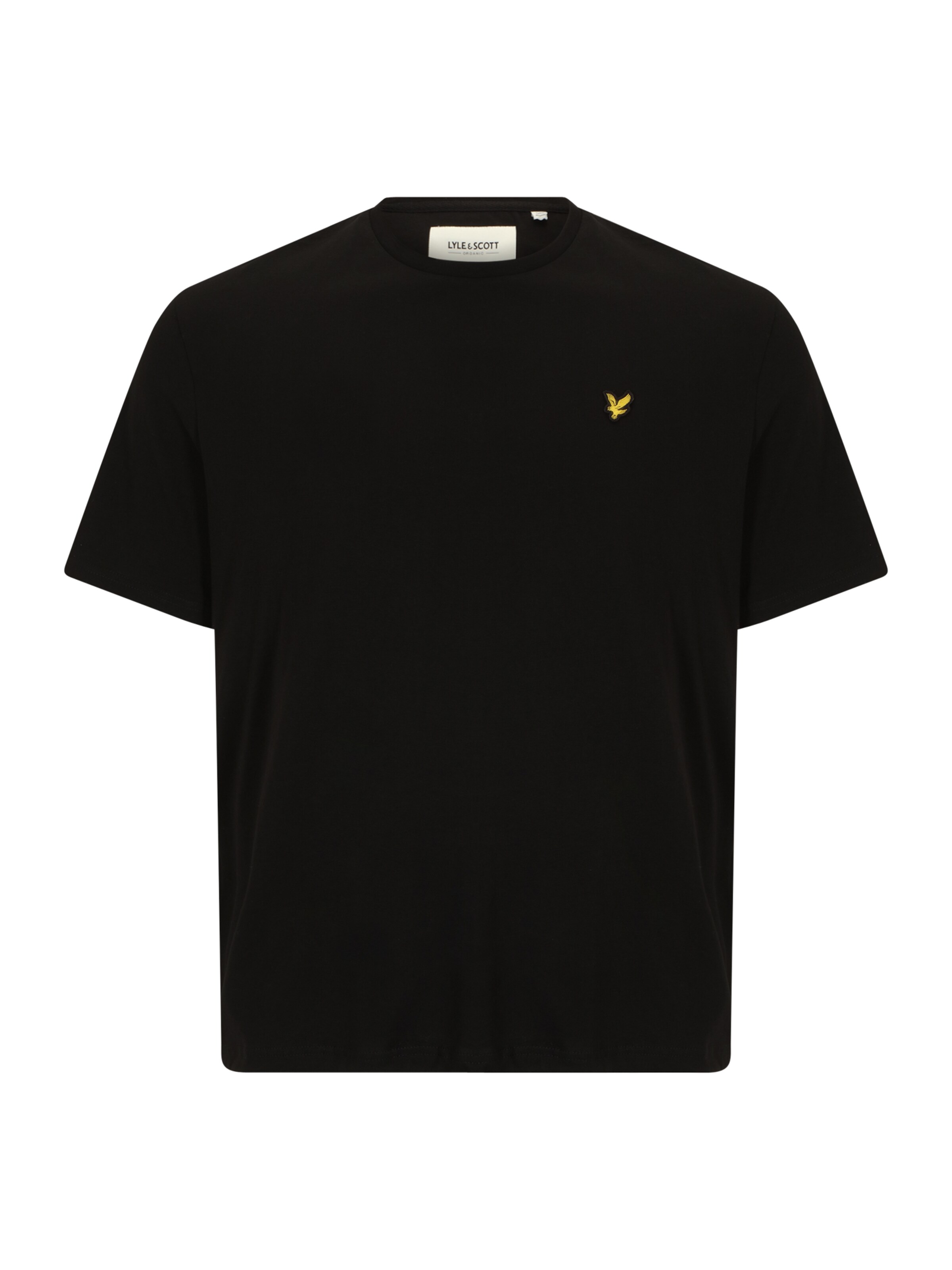 T-Shirt Lyle & Scott Big&Tall en noir : devant