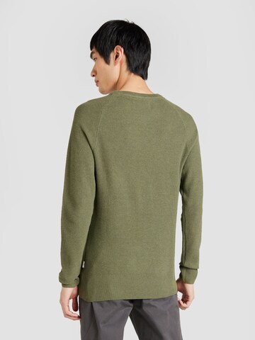 JACK & JONES Sweater 'MAZE' in Green