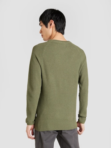 JACK & JONES Sweter 'MAZE' w kolorze zielony