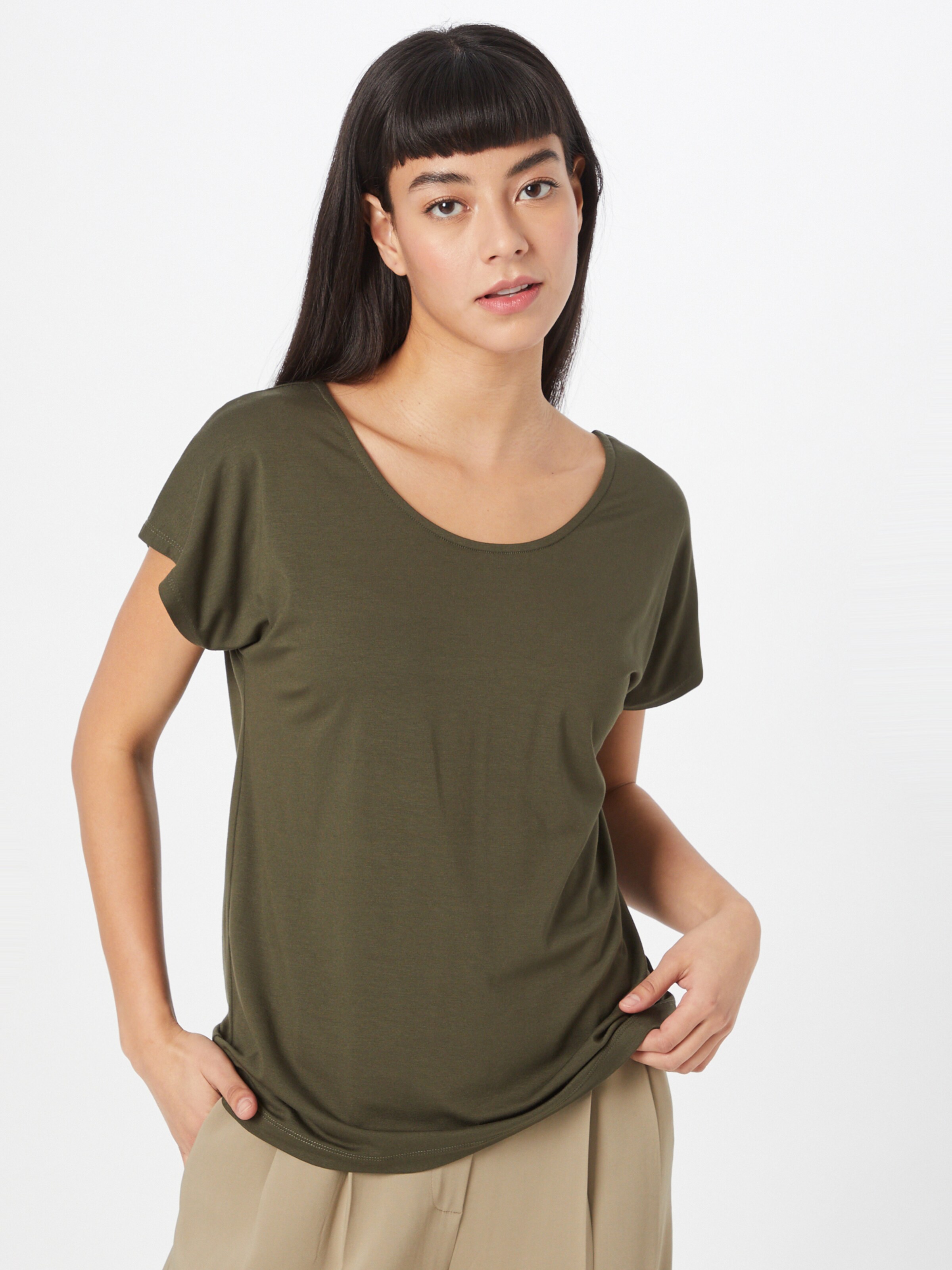 Femme T-shirt 'Bettina' en Vert 