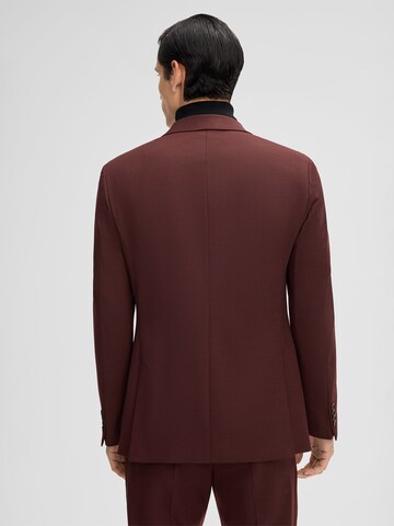 STRELLSON Slim fit Business-colbert 'Alzer ' in Rood