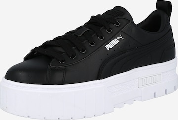 PUMA Низкие кроссовки 'Mayze Classic' в Черный: спереди