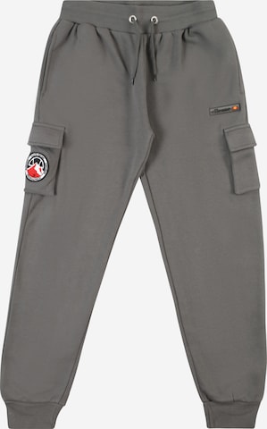 ELLESSE Tapered Pants 'Gabbro' in Grey: front