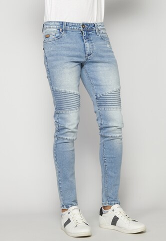 KOROSHI Skinny Jeans in Blau