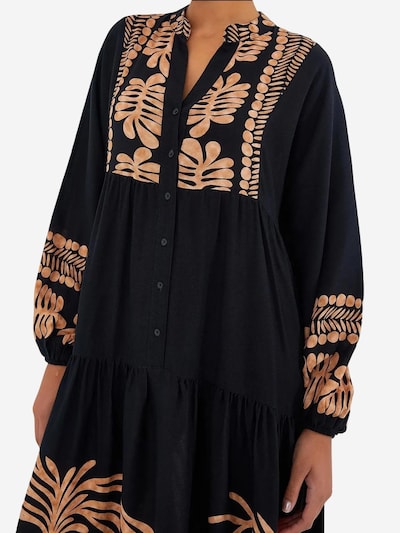 Bigdart Dress in Light brown / Black, Item view