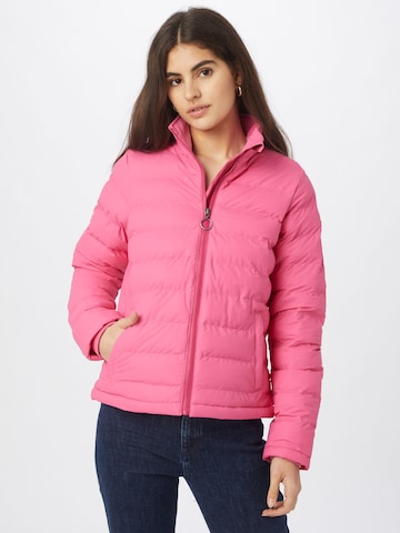 Derbe Between-season jacket in Pink: front