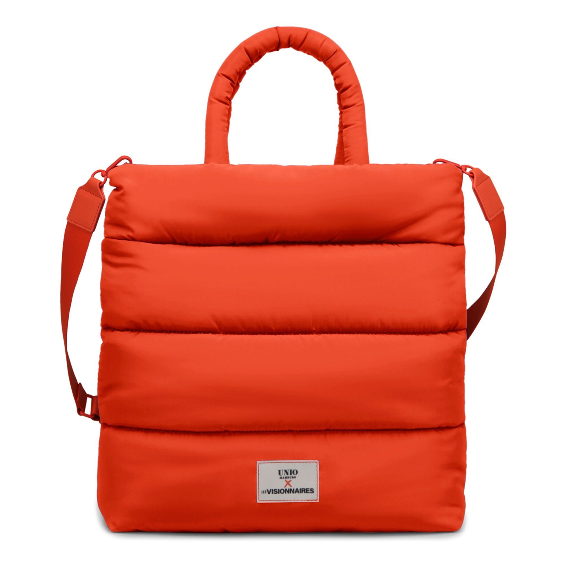 Les Visionnaires Shopper 'Unio' in Red: front