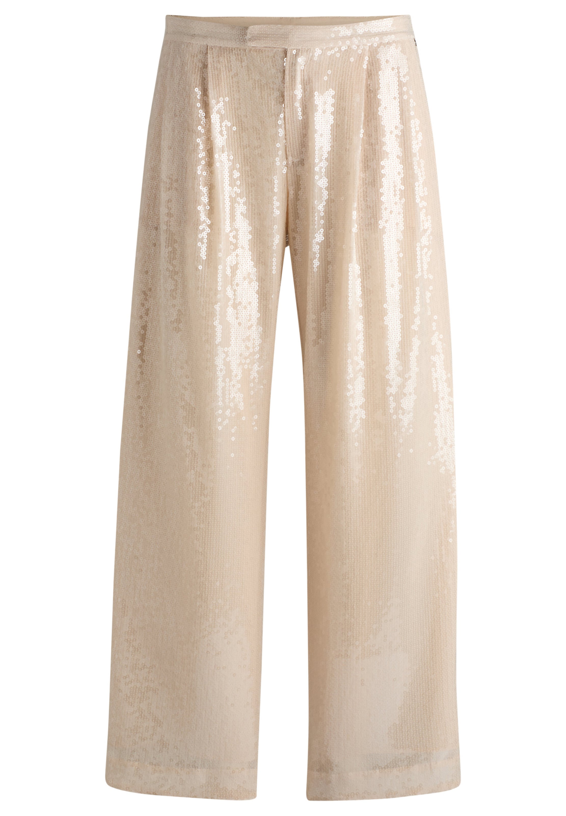 BOSS Pleat-front trousers 'Tallets' in Sand, Item view