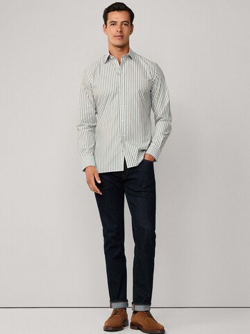 Hackett London Slim Fit Hemd in Grün