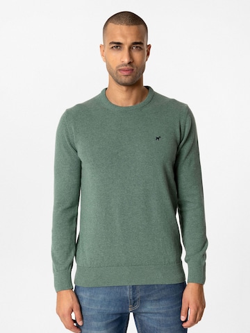 Pull-over Williot en vert : devant