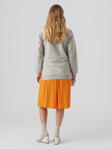 MAMALICIOUSSweater majica 'Ulrika' - siva boja