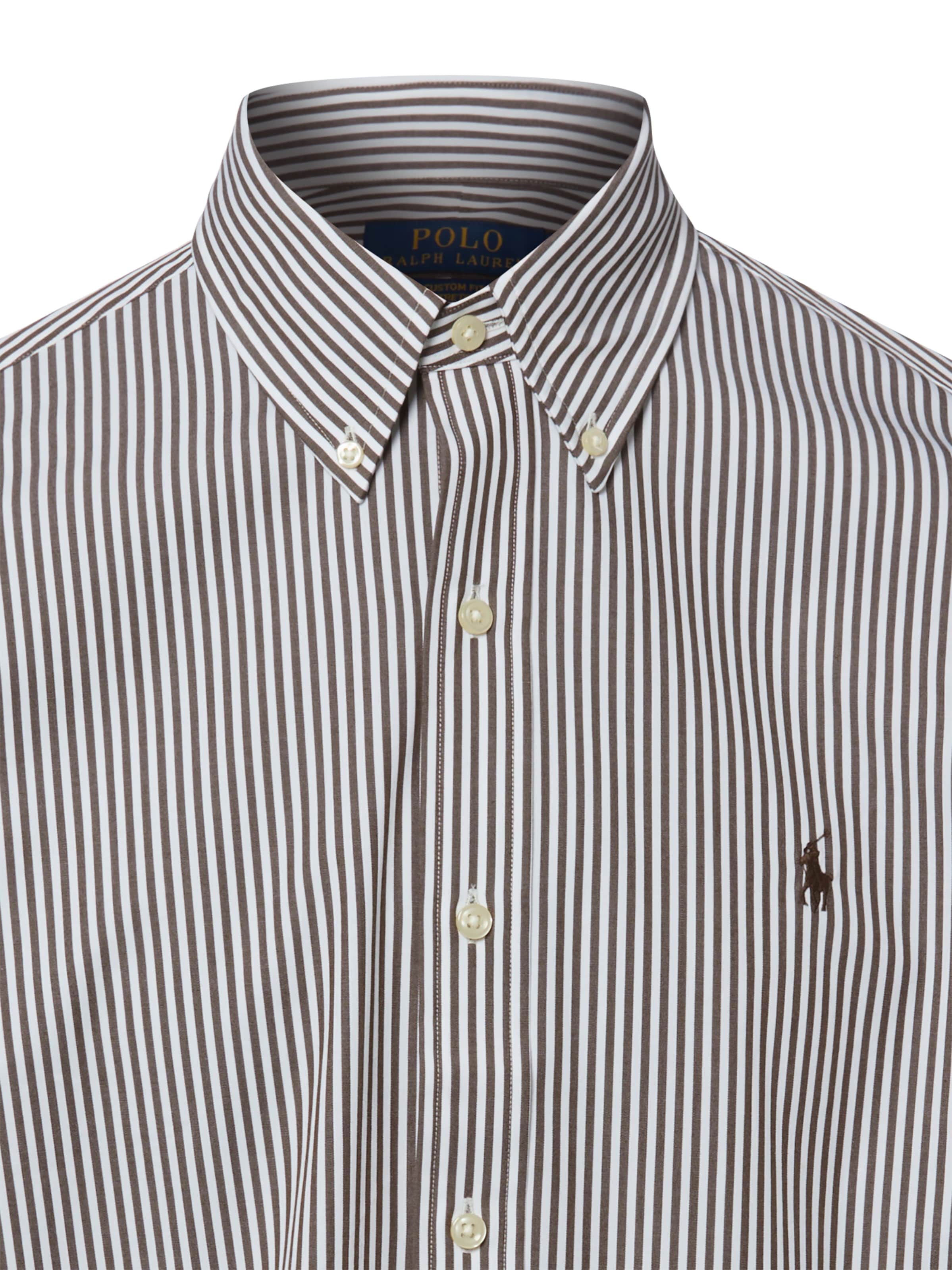 Polo Ralph Lauren Regular Fit Hemd in Braun