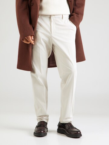 BOSS Regular Housut 'P-Genius-CW-WG-244' värissä valkoinen: etupuoli