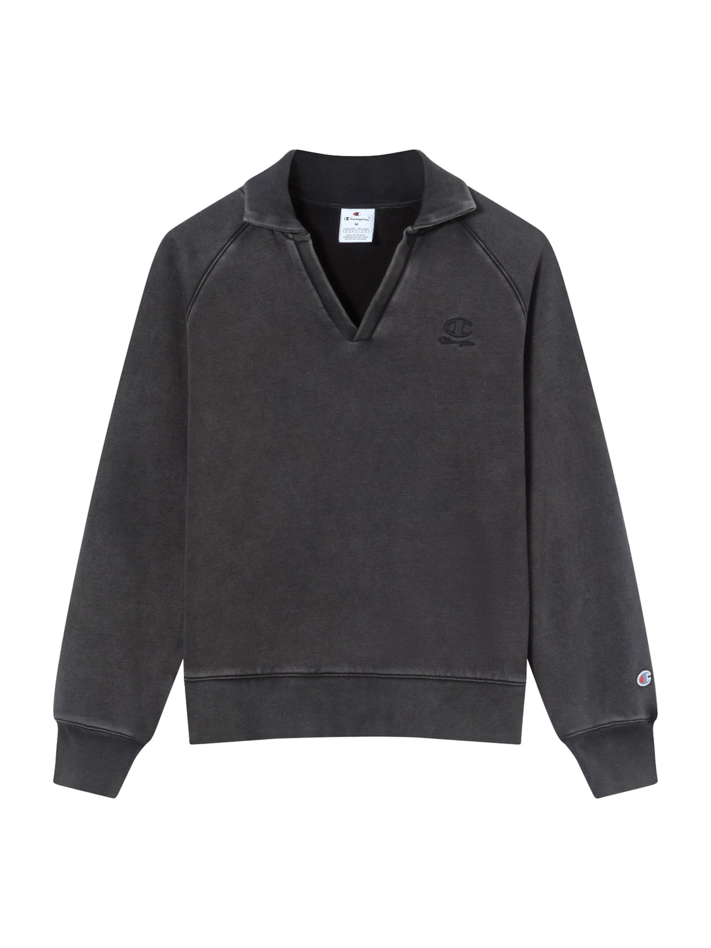 Bluză de molton 'Icons' de la Champion Authentic Athletic Apparel pe negru: față