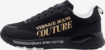 juoda Versace Jeans Couture Sportbačiai be auliuko 'FONDO DYNAMIC DIS. 20': priekis