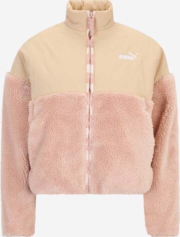 Veste de sport PUMA en rose : devant