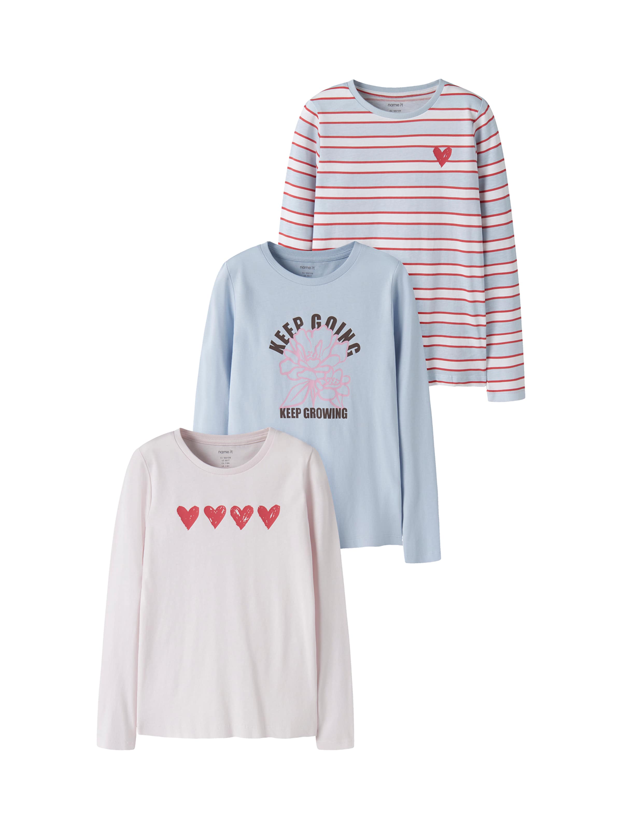 NAME IT - Camiseta 'NKFNIANA' en azul: frente
