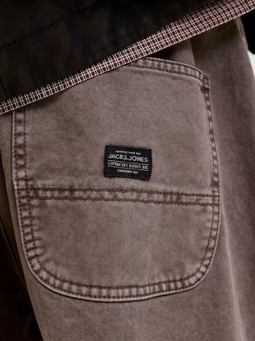 JACK & JONES Wide Leg Bukser 'JPSTAlex' i grå