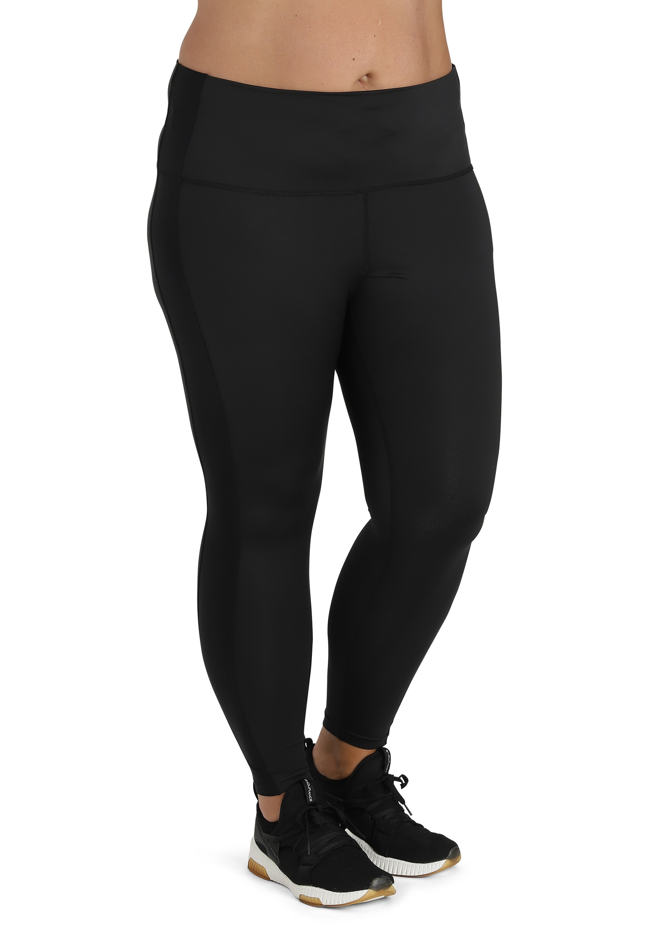 Q by Endurance Skinny Leggings 'Isabelle' in Black: front