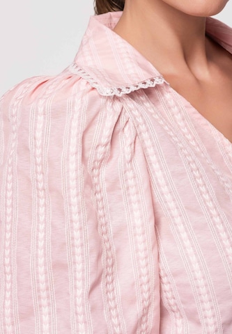 Ombre Blouse in Pink