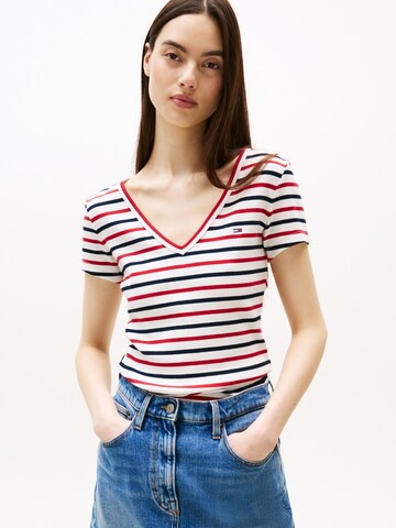 Tommy Jeans Футболка 'ESSENTIAL' в Белый: спереди