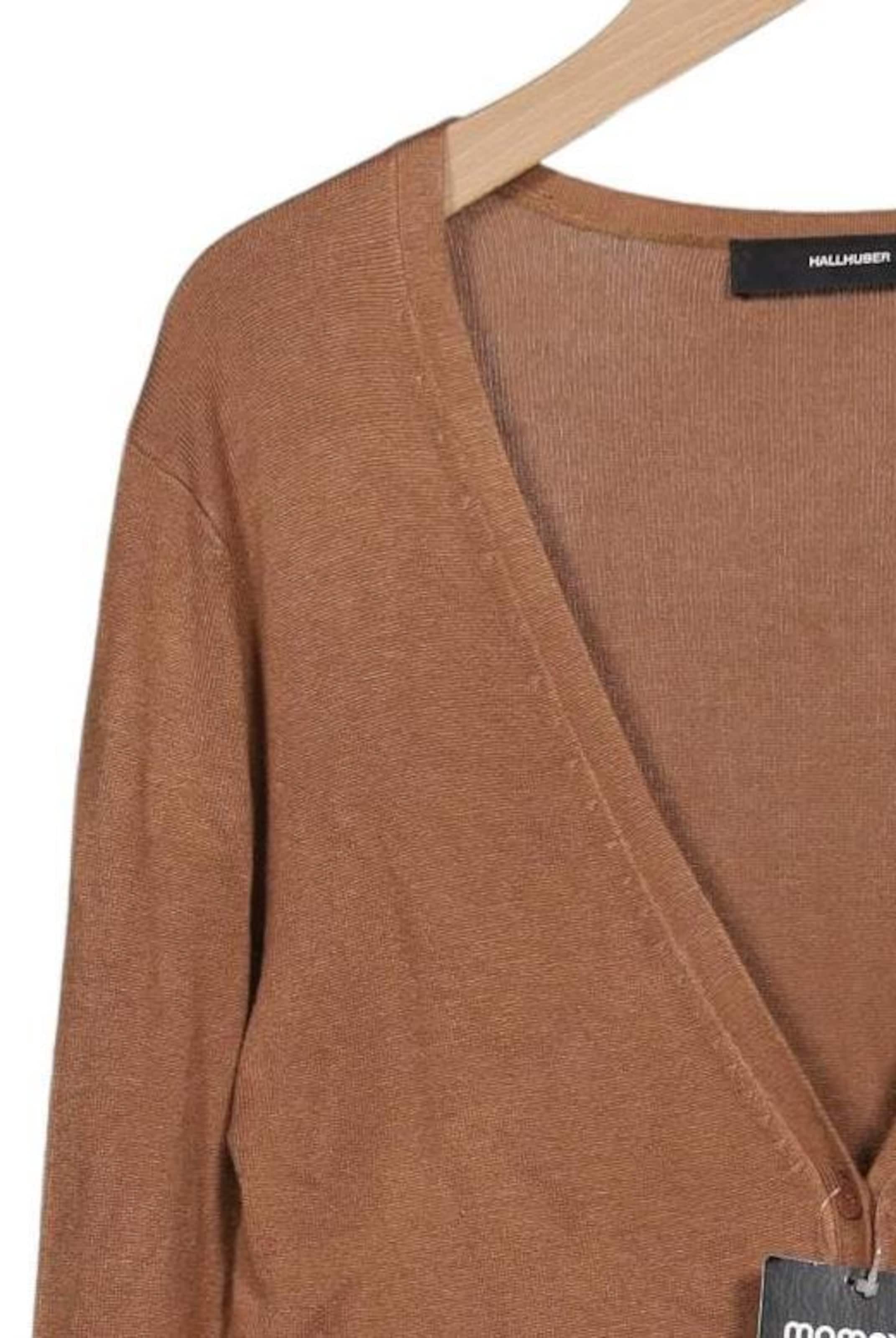HALLHUBER Sweater & Cardigan in S in Brown