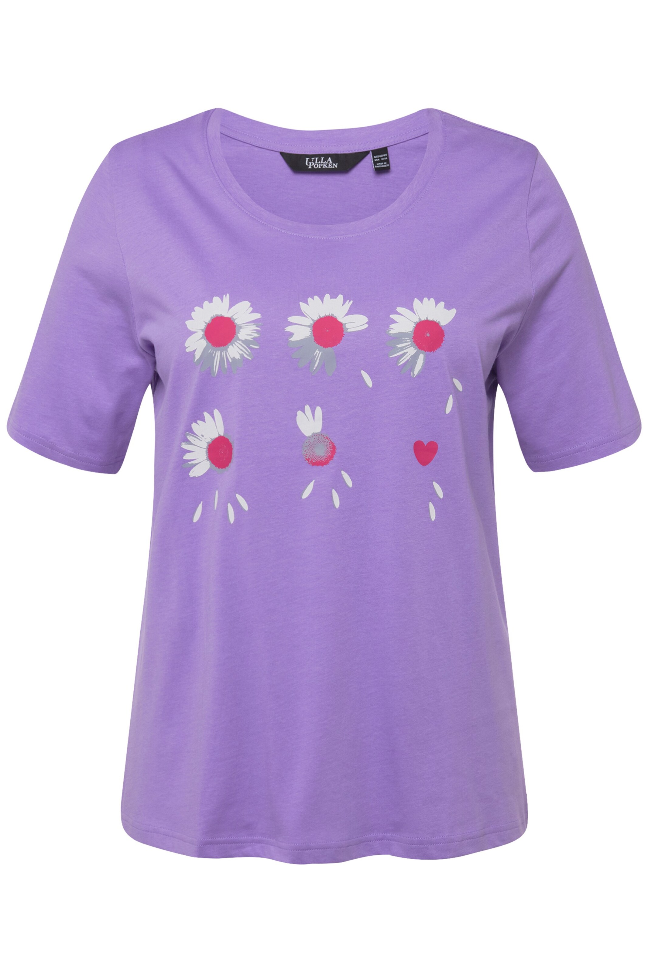 Ulla Popken Shirt in Purple: front