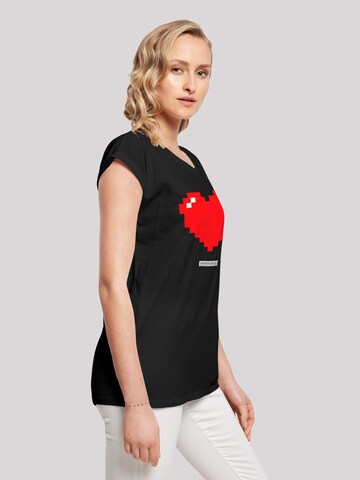 F4NT4STIC Shirt 'Pixel' in Zwart