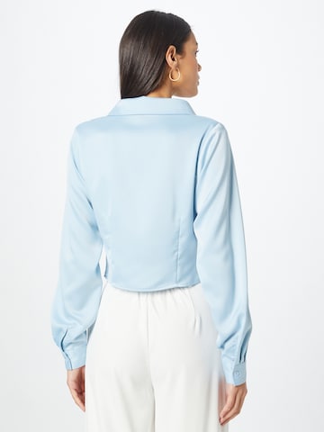 Misspap Blouse in Blauw